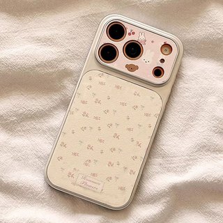 Ốp Điện Thoại Da Mềm Ins Dễ Thương Cho iPhone 17Promax 17Pro 16 15 14 13 12 11 Pro Max X Xr Xs Max 15Plus Vỏ Di Động Nữ Chống Sốc
