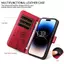 YJD Ốp Lưng Cho Honor 600 Lite Dập Nổi Bồ Công Anh Da Khe Cắm Thẻ Dây Đeo Tay Chống Rơi Vỏ Điện Thoại