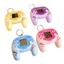 < Pluscloth > Móc khóa trò chơi cổ điển cầm tay Mini Mặt dây chuyền đồ chơi cần điều khiển cho túi xách Ba lô – Tiện ích điện tử Quà tặng mới lạ cho trẻ em Thanh thiếu niên Game thủ Đông Nam Á Móc khóa đồ chơi hoài cổ
