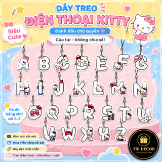 Kitty Alphabet !!! Dây Đeo Điện Thoại Mẫu