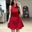 Váy vest chữ A không tay kiểu Pháp Yujie - Style Hepburn