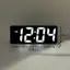 LED Gương Mini Báo Động Clo Điện Tử Kỹ Thuật Số Báo Động Clo Bàn Kỹ Thuật Số Clo Phòng Trang Trí Bàn Làm Việc Thông Minh Dụng Cụ Nhỏ Gia Đình