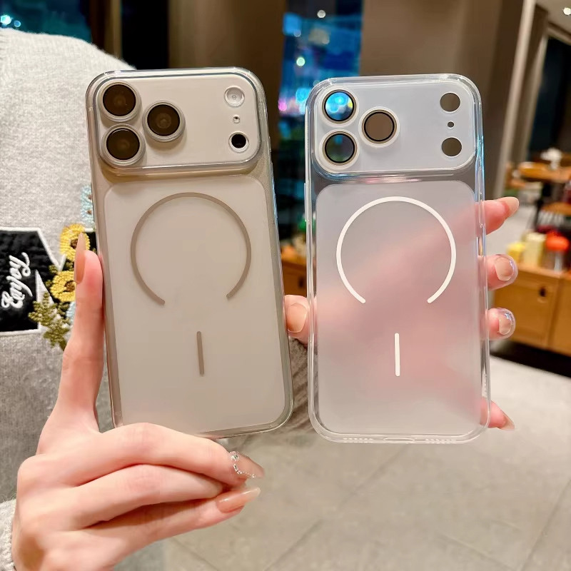 Ốp iPhone Mờ Cao Cấp Sang Trọng Cho iPhone 17 Bảo Vệ Camera Kèm Ống Kính Cho iPhone 11/12/13/14/15/16/17Pro/Max/Air