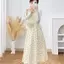 Đầm đeo hoa nhỏ phiên bản Hàn Quốc Váy mùa hè phù hợp với kích thước lớn Váy dài chị gái M Quần áo nữ có thể mặc bên ngoài Váy ngủ