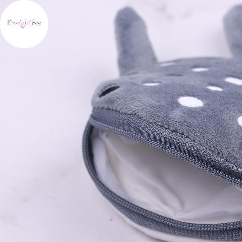 K2nightFee Hoạt Hình Dễ Thương Sang Trọng Cá Mập Tiền Xu Sang Trọng Ví Động Vật Dành Cho Nữ Trẻ Em Dây Kéo Túi Đựng Tiền Xu VN