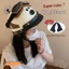 QMP Mới Tiêu Chuẩn Quốc Gia Chứng Nhận Bốn Mũ Bảo Hiểm Phong Cách Theo Mùa Họa Tiết Chó Dễ Thương Cặp Đôi Phong Cách Xe Điện Retro Sáng Tạo Nửa Helme