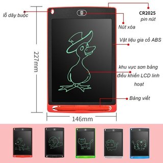 Máy tính bảng viết LCD có thể tái sử dụng Bảng vẽ có thể xóa được Chăm sóc mắt Tấm lót Doodle thông minh cho trẻ em Văn phòng trường học