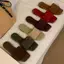 TT Hàn Quốc Flat Flip-Flops Giày Nữ Đế Mềm Chống Trơn Trượt Dép Mùa Hè Phong Cách Mới Da Lộn Sandal