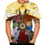Naruto Anime Họa Tiết In 3D Unisex Mùa Hè Tay Ngắn Cổ Tròn