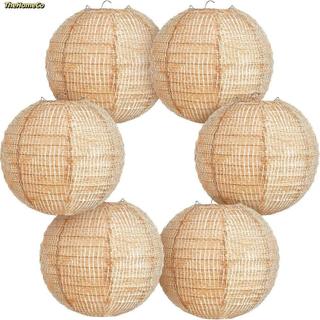 Đèn lồng giấy THEHOMECO, Thiết kế chủ đề Đèn lồng vải lanh cỡ 8 inch, Chất liệu giấy Vải lanh Chất liệu trang trí nhà cửa Chủ đề tiệc đèn lồng