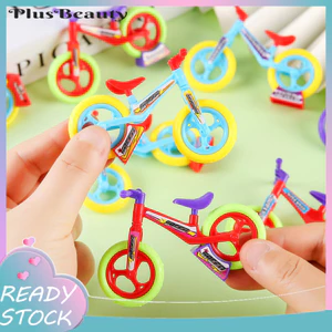 < Pluscloth > 12 Bộ mô hình xe đạp Mini Diy – Bộ xây dựng mô phỏng đồ chơi lắp ráp xe đạp bằng nhựa giáo dục dành cho trẻ em Người lớn ủng hộ tiệc trang trí nhà cửa Quà tặng học tập vui nhộn