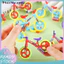 < Pluscloth > 12 Bộ mô hình xe đạp Mini Diy – Bộ xây dựng mô phỏng đồ chơi lắp ráp xe đạp bằng nhựa giáo dục dành cho trẻ em Người lớn ủng hộ tiệc trang trí nhà cửa Quà tặng học tập vui nhộn