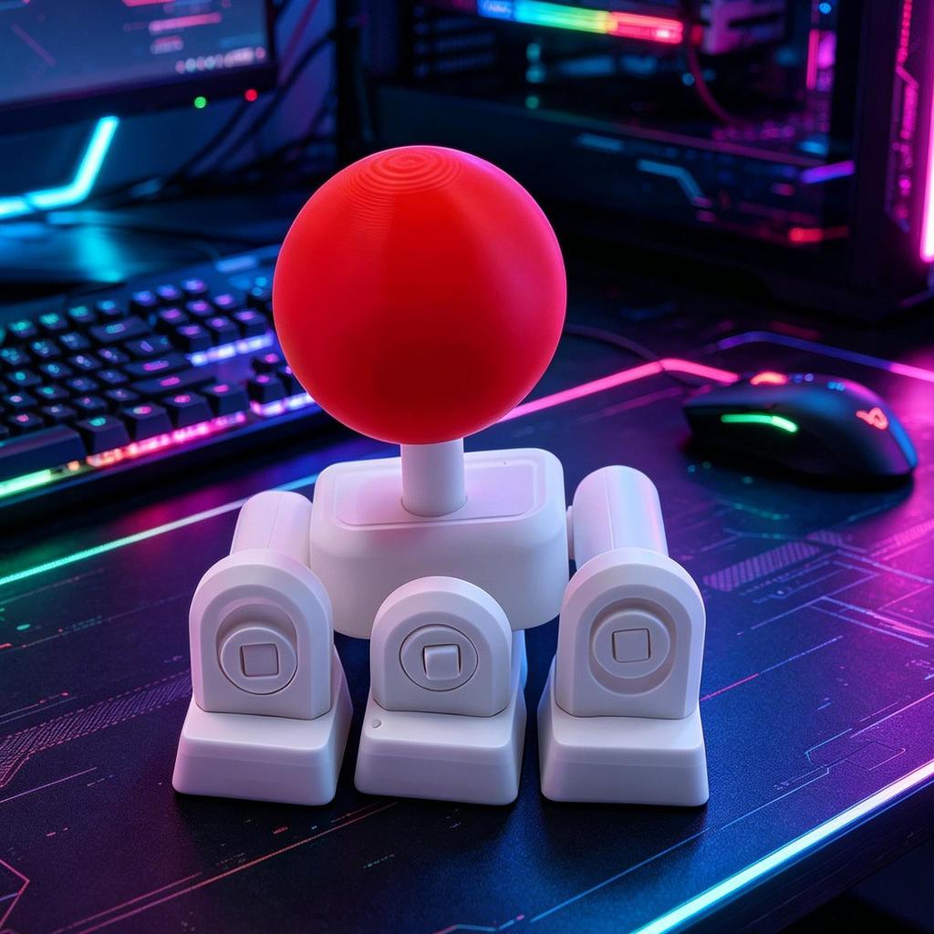 Cần điều khiển trò chơi in 3D 3D Cần điều khiển in phím Keycap Bàn phím trò chơi Phụ kiện Keycap Thay thế cho hàng ngày shopidaevn