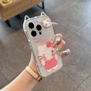 Dành Cho iPhone 17 16 15 14 13 12 11 Pro Max X XR XS MAX 7 8 Plus Stereo KT đầu Bowknot trường hợp điện thoại di động