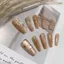 Handmade Gilt Nails Tính Khí Cao Cấp Làm Trắng Mắt Mèo Có Thể Tháo Rời Đeo Móng Tay Miễn Phí Thạch Keo Chà Dải