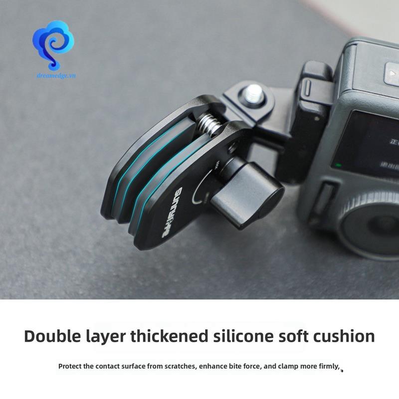 [dreamedge] Action5Pro cho kẹp kính chắn gió giá đỡ X5 để gắn Camera xe máy