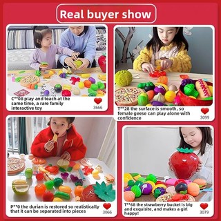 Nhà máy Mô phỏng số lượng lớn sầu riêng Cắt Chele Nhà chơi trái cây tùy chọn Bán buôn bóc vỏ trẻ em Bộ nhà bếp giáo dục