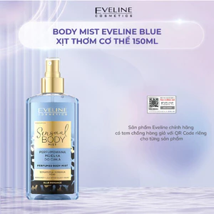 Body Mist Eveline Blue Romance xịt thơm cơ thể 150ml