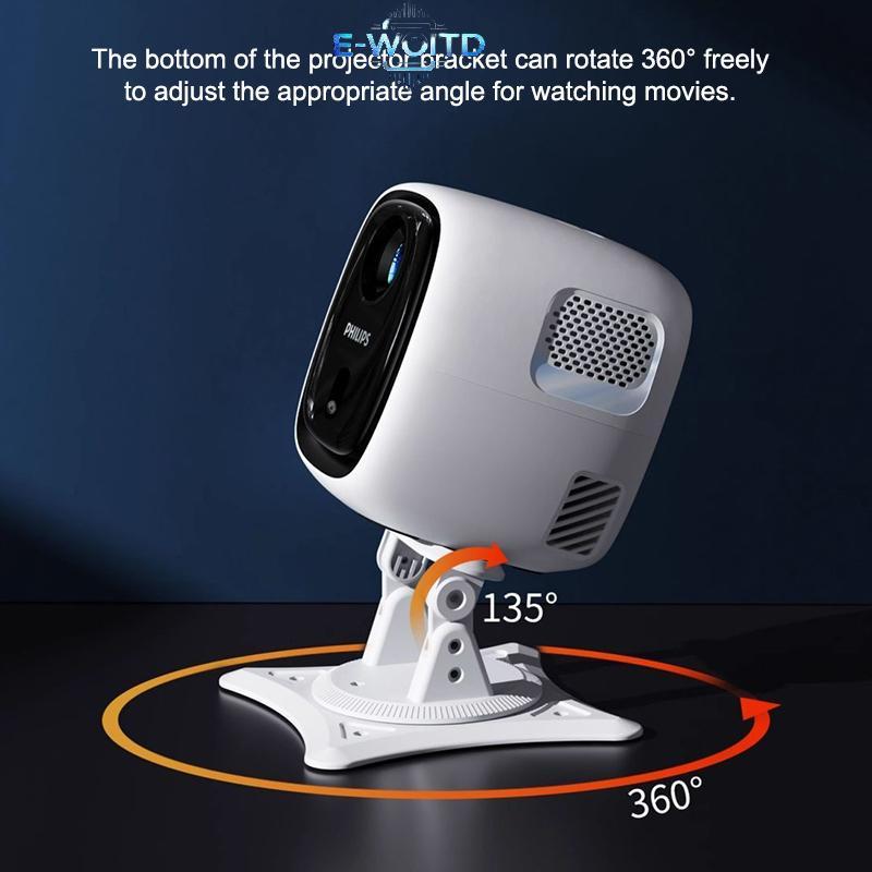 E-WOITD Máy Chiếu Để Bàn Di Động Đứng Treo Tường Trần Máy Chiếu Braet Giá Đỡ Máy Chiếu Đa Năng Cho Studio Nhà Cắm Trại Ngoài Trời E-WOITD