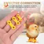 Dây buộc chân gia cầm, 12Psc Baby Chick Splay Leg Hobble Brace, Móc treo chân gà con cho bé, Niềng răng nướng gà