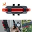 Đèn hậu xe đạp LED USB chống nước – Đèn hậu có thể sạc lại cho xe đạp MTB / đường trường, Đèn pin đi xe đạp với nhiều chế độ