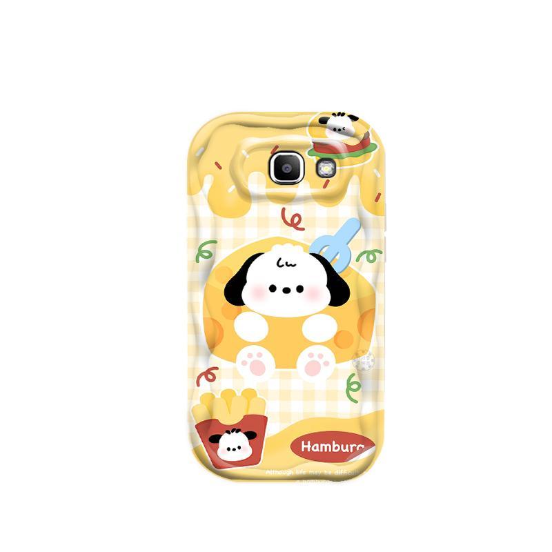 Thích hợp cho Samsung J7 Prime ON7 2016 Bảo vệ 3D TPU mềm Puppy Dog Vỏ điện thoại chống sốc