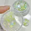 TRTR Hoa Ngọc Trai Hỗn Hợp Lấp Lánh Móng Tay Lấp Lánh Sơn Móng Tay Kim Sa Lấp Lánh Chất Liệu Nhỏ Tươi DIY Mặc Giáp Chất Liệu VN