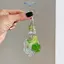 E-WOITD Y2K Hợp Thời Trang Luy Cỏ Đính Hạt Điện Thoại Quyến Rũ Dành Cho Nữ Bé Gái Khung Ảnh Ngọt Ngào Cỏ Ba Lá Móc Khóa Túi Mặt Dây Chuyền Quà Tặng E-WOITD