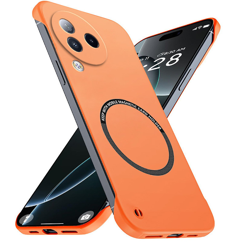 Ốp điện thoại mỏng từ tính sang trọng không viền cho Xiaomi Civi 1S 2 3 Civi2 Civi3 4 5 Pro Vỏ cứng chống trầy xước Vỏ giáp chống sốc