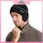 MYPANDA Mũ dệt kim mùa đông ngoài trời dành cho nam nữ Mũ tai ấm áp sang trọng Earmuff Mũ trượt tuyết thông thường mềm mại sành điệu Mũ bảo vệ tai đi xe đạp.