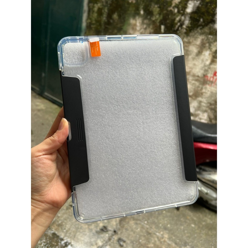 [Chính Hãng] Bao Da Mutural Folio Gập Chữ Y Cho iPad Pro/Air/Gen - Chống Sốc, Lưng Trong Suốt, Có Khe Để Bút