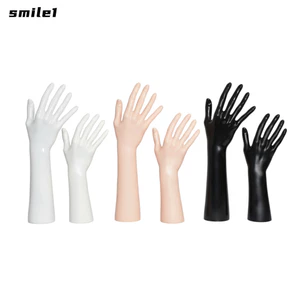 SMILE Mannequin Hand, PVC Tay Dài Giả Mẫu Tay, Đa Năng 25 / 32cm Găng Tay Hiển Thị Giá Đỡ Trang Sức
