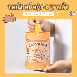 Set Quà Capybara - Văn Phòng Phẩm Dễ Thương, Quốc Tế Thiếu Nhi 1/6, Quà Tốt Nghiệp, Quà Sinh Nhật, An Toàn