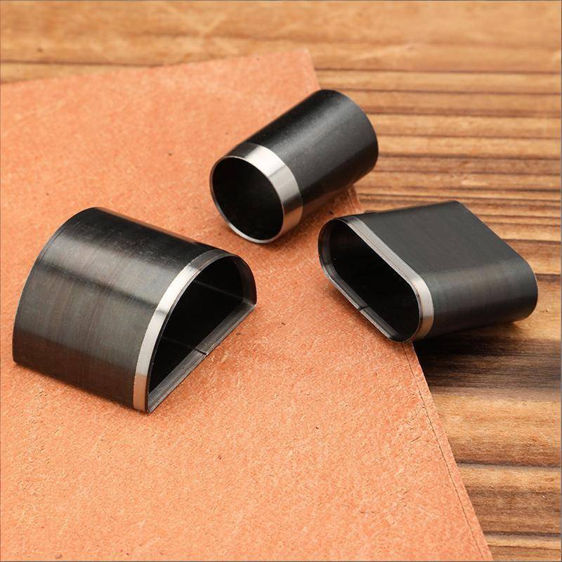 # ruierdd # Tất cả các kích thước Công cụ đục lỗ thẳng bằng thép tốc độ cao để đục lỗ đai da DIY và sử dụng xưởng.