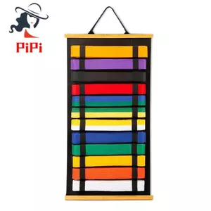 12 Thắt Lưng Karate Giá Trưng Bày, Màn Hình Thắt Lưng Taekwondo Nỉ, Giá Đỡ Hiển Thị Thắt Lưng Võ Thuật Cho Người Học Võ Thuật