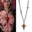 Trò chơi tình yêu và không gian sâu Ngoại vi Sylus Dragon Shadow Fall Derived Vòng cổ Mephistopheles Crow Gem Punk Mặt dây chuyền Quà tặng sinh nhật