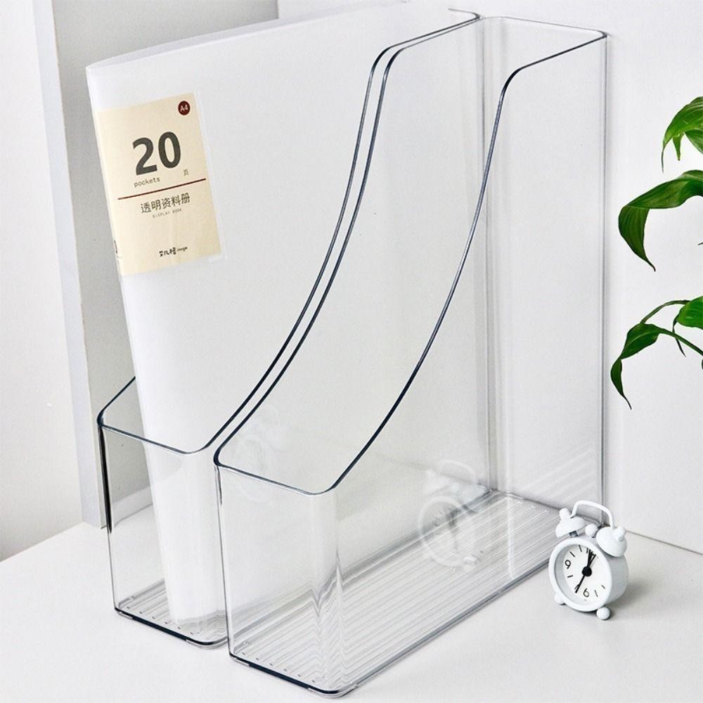 Khay Đựng Tài Liệu A4 Trong Suốt Để Bàn Bằng Acrylic Cao Cấp, Kệ Đựng Hồ Sơ Sách Vở Văn Phòng Gọn Gàng