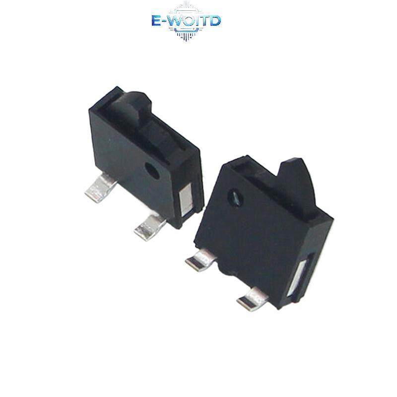 E-WOITD 10 Cái KFC-W-14 4 Pin Mini Trượt Công Tắc Đặt Lại Micro Chuyển Đổi Công Tắc Thu Nhỏ Giới Hạn Cột Dọc 16V 100mA E-WOITD