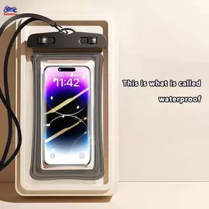 XOITOP Túi chống nước điện thoại di động có màn hình cảm ứng Bơi lội Túi tự bịt kín trôi trong suốt Vỏ điện thoại di động chống nước VN