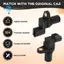 1 Cặp Mới Cảm Biến Tốc Độ Truyền Đầu Vào & Đầu Ra Bộ 2 Cho 1999-2010 Hyundai Kia 42620-39051 42621-39052
