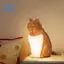 Sạc USB Hình Mèo Đèn Ngủ-Xây Trị Liệu & Âm Thanh-Bện Ấm Áp Ambiance Để Trang Trí Phòng Ngủ Đèn