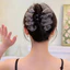 Bướm Nơ Lưới Bong Bóng Móng Vuốt Tóc Thời Trang Snapper Kẹp Tóc Cho Nữ Đuôi Ngựa Updo Phụ Kiện Tóc