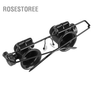 Rosestoree Rosestoree Haofy Chuyên Nghiệp Sửa Chữa Đồng Hồ Mắt 20xMagnifying Kính Lúp Thợ Kim Hoàn Dụng Cụ LED Ống Kính Kính Lúp