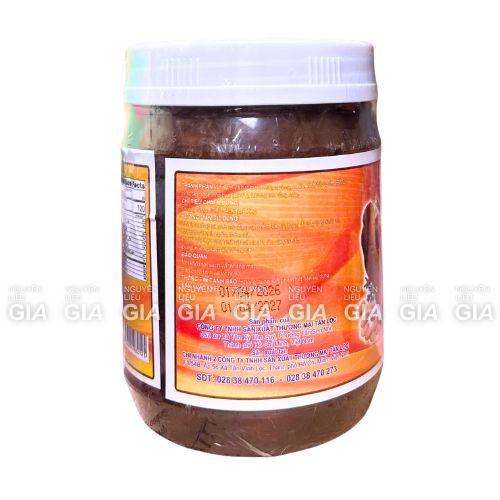 Me dầm hạt mềm Tấn Lộc hũ 900g - pha đá me, trà me