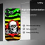Ốp Điện Thoại P-Powell P-Peralta Thời Trang TP-2 Cho iPhone 17 16 15 14 13 Pro Max Plus Mini Đen Mờ Vỏ Mềm Funda