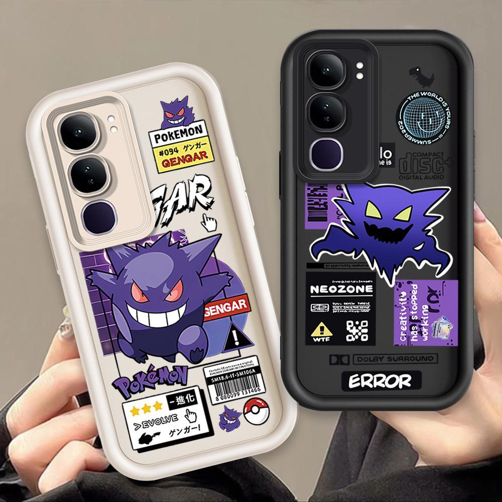 Ốp Lưng Cho VIVO Y19S Pro Y29 4G Hoạt Hình Silicon Mềm Ốp lưng TPU Gengar Mắt Thiên Thần Ốp Lưng Chống Sốc