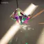 Guansfs Treo pha lê nhiều mặt Dream Catcher Crystal Prism được đánh bóng cho ngôi nhà (Đầy màu sắc)