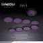 Guansfs Bộ kính lọc guansfs 52mm (UV+CPL+FLD) + Túi đựng bằng nylon Khăn lau nắp ống kính