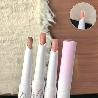 FLORTTE Kẻ viền môi + bút son môi Có sẵn hai đầu Dưỡng ẩm trong suốt No-Yan [Hàng mới về]