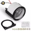 {TB & Bag} Đồng hồ đo mức nhiên liệu 2 "52mm Đồng hồ đo ô tô vành đèn LED trắng 12V.